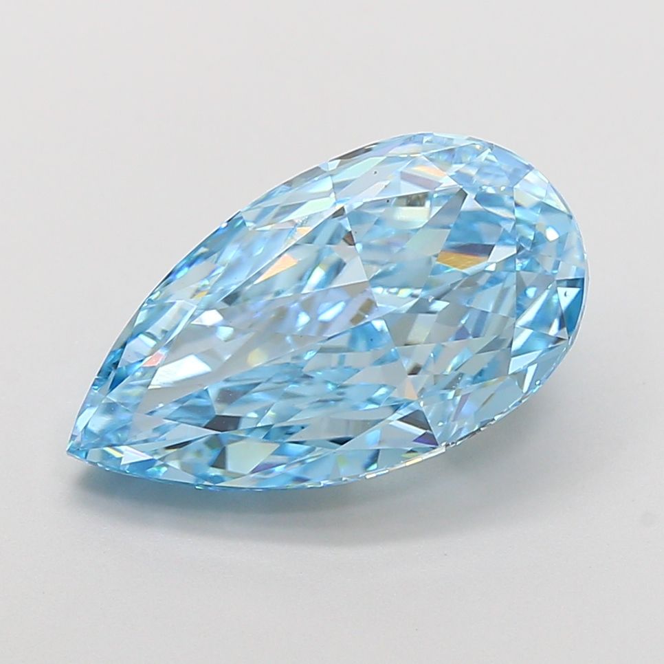 6.03 ct. pear Lab Grown Diamond front image