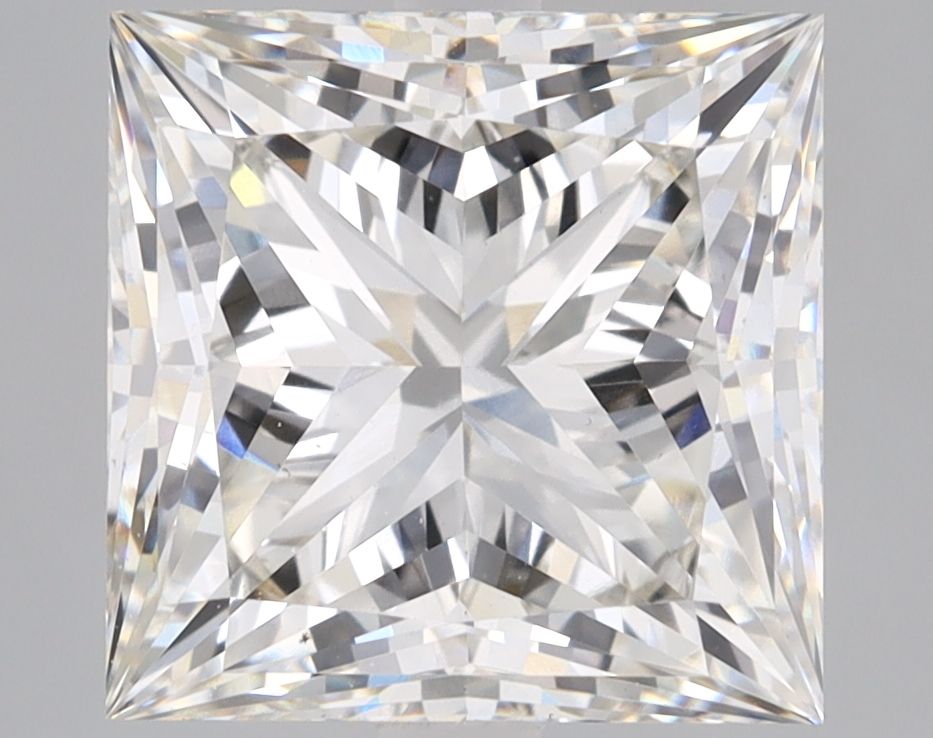 5.02 ct. princess Lab Grown Diamond front image