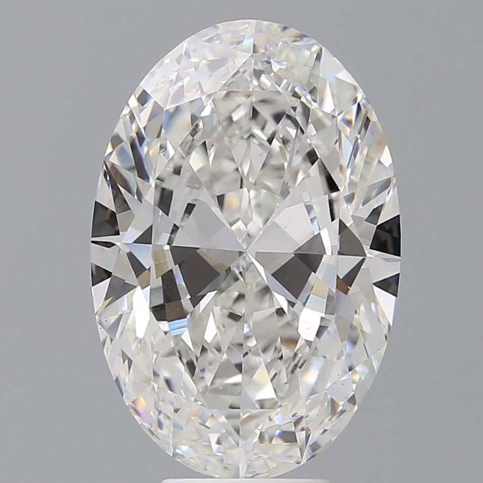 7.49 ct. oval Lab Grown Diamond front image