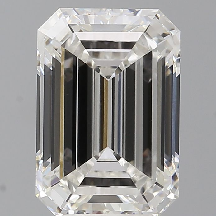 5.09 ct. emerald Lab Grown Diamond front image