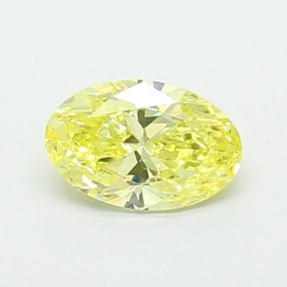 0.94 CT Fancy Intense Yellow OVAL