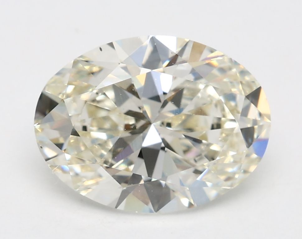 2.01 ct. oval Lab Grown Diamond front image