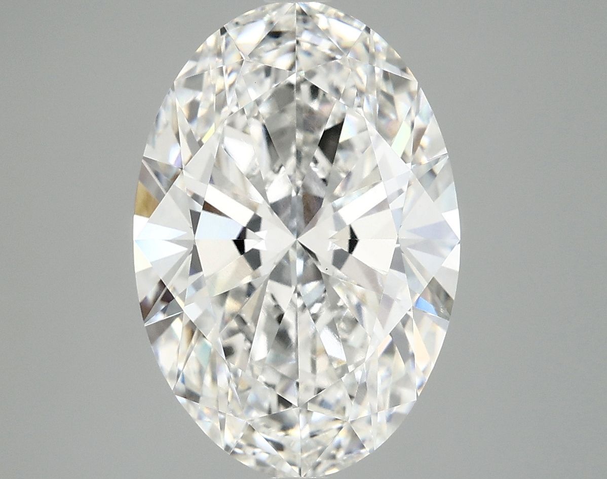 4.91 ct. oval Lab Grown Diamond front image