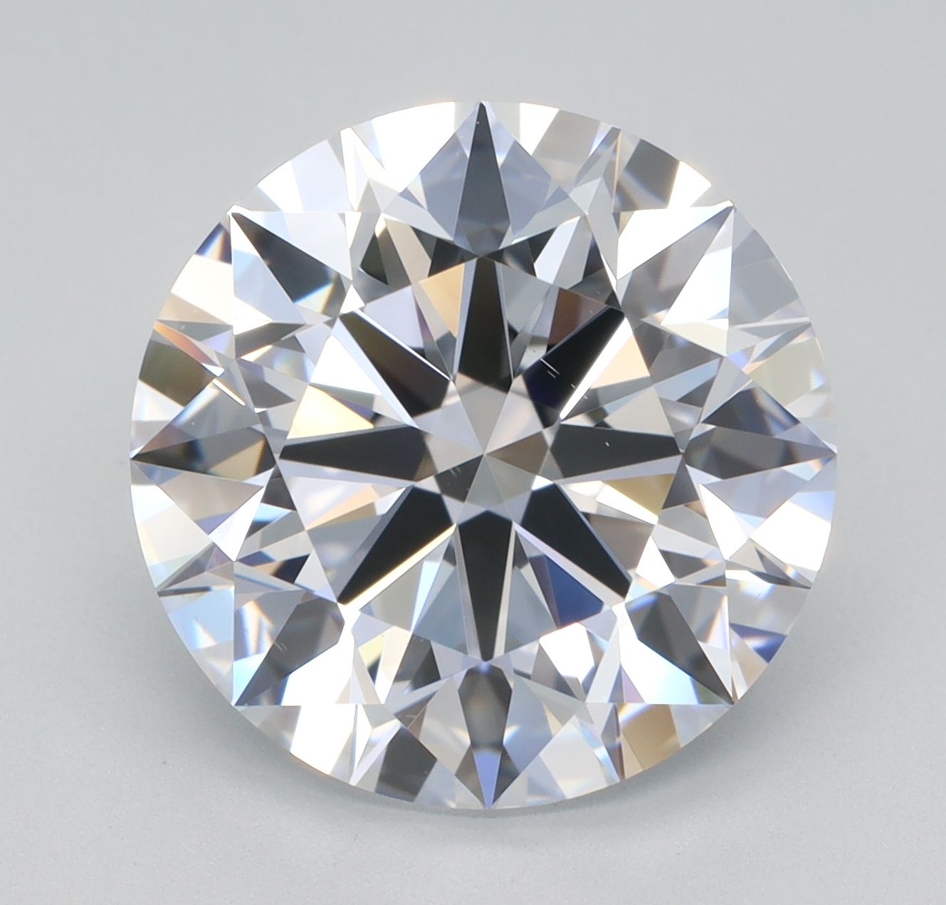 5.06 ct. round Lab Grown Diamond front image