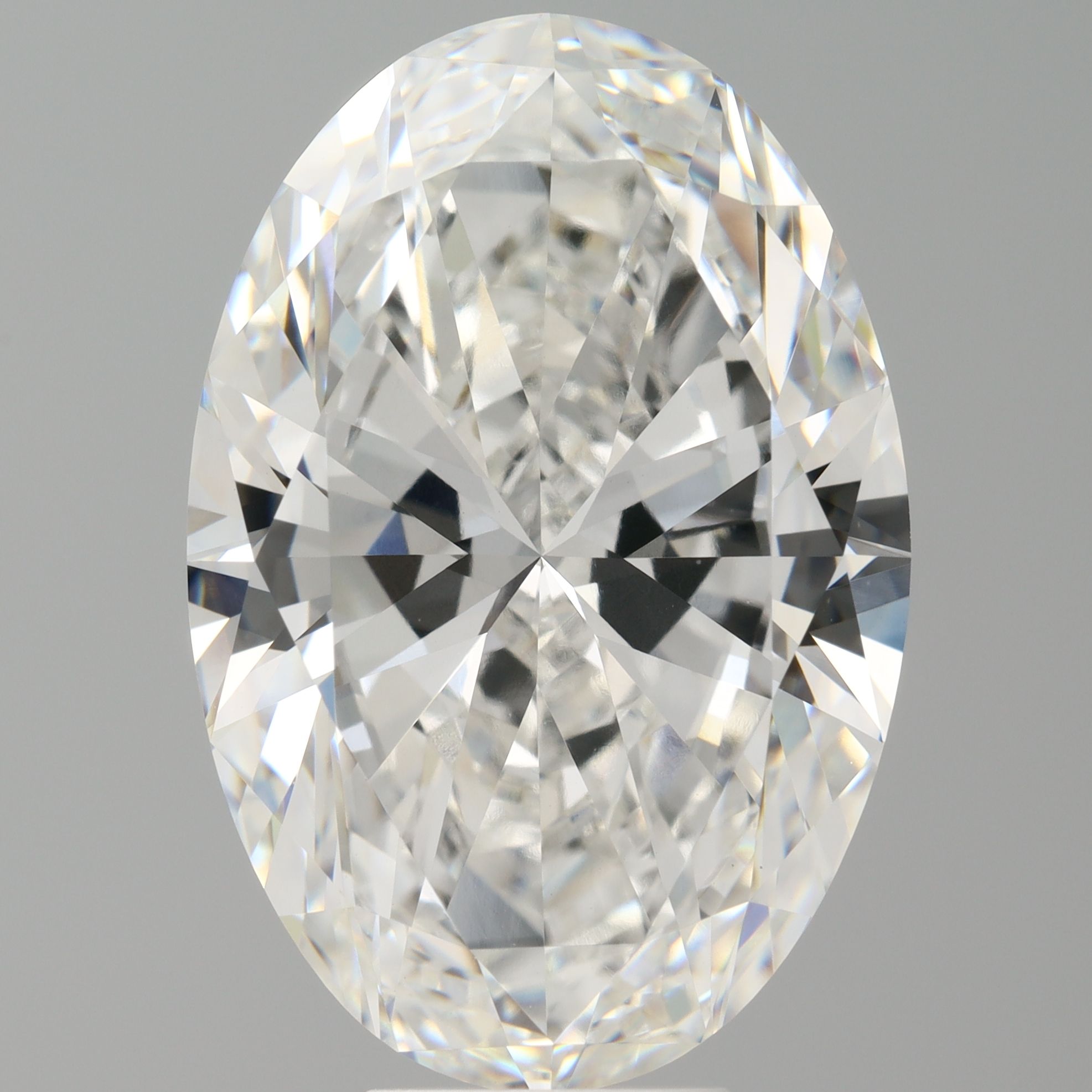 9.50 ct. oval Lab Grown Diamond front image