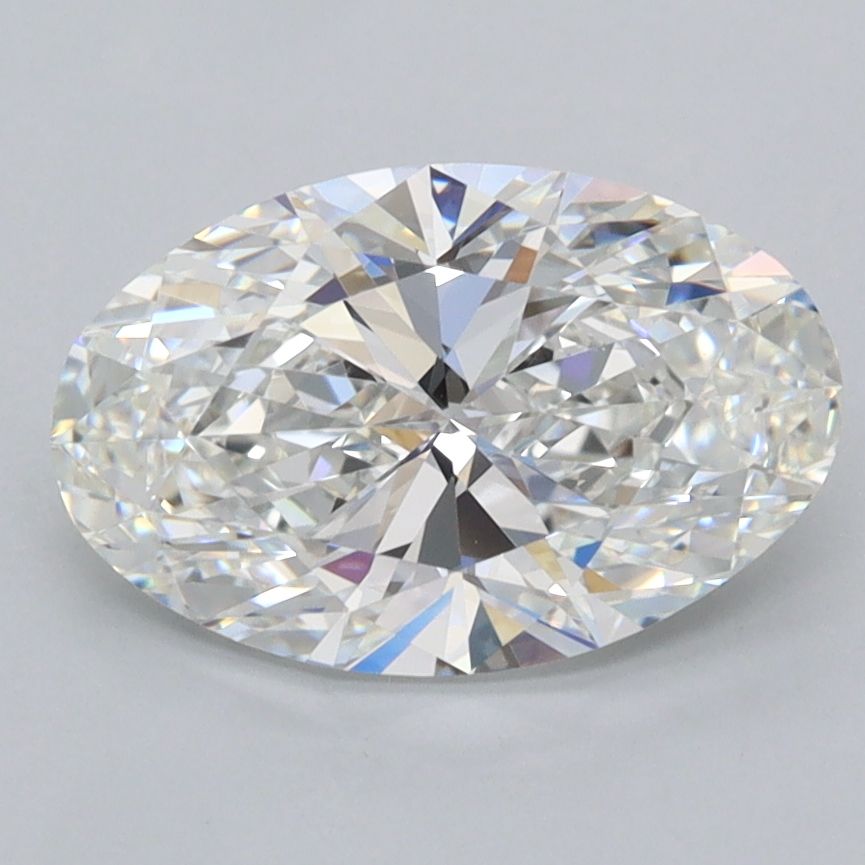 2.02 ct. oval Lab Grown Diamond front image