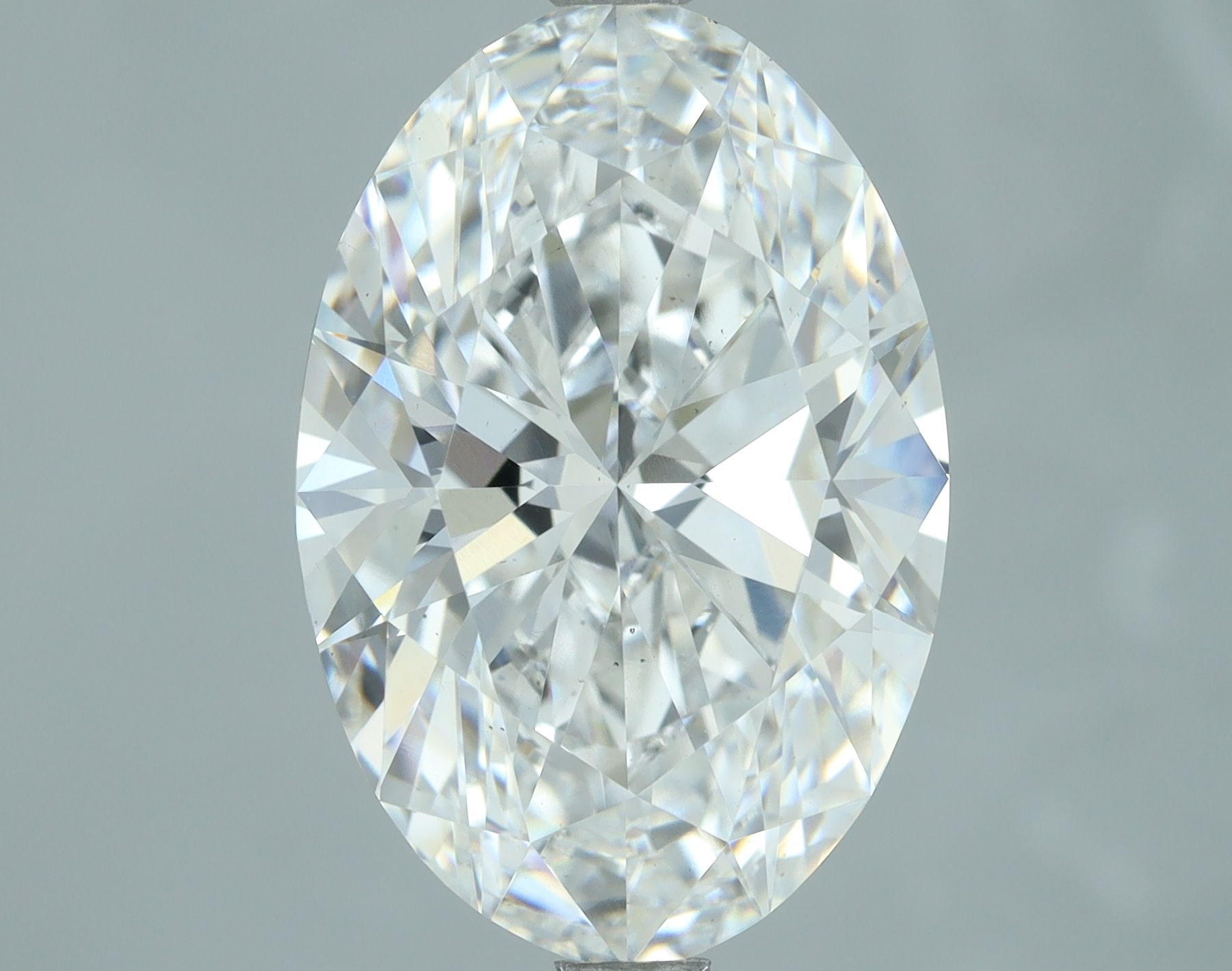 5.01 ct. oval Lab Grown Diamond front image