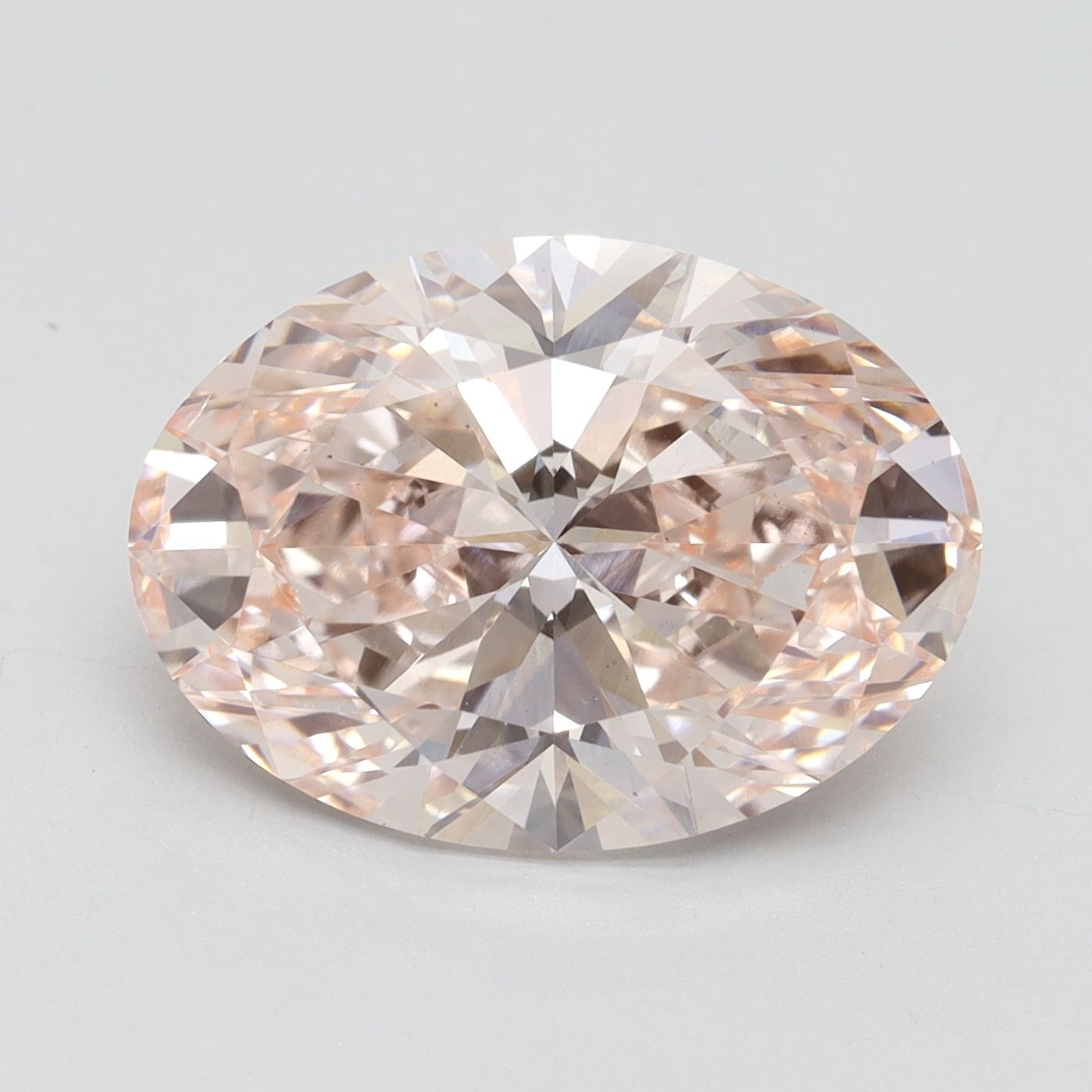6.52 ct. oval Lab Grown Diamond front image