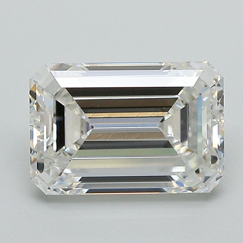2.57 ct. emerald Lab Grown Diamond front image