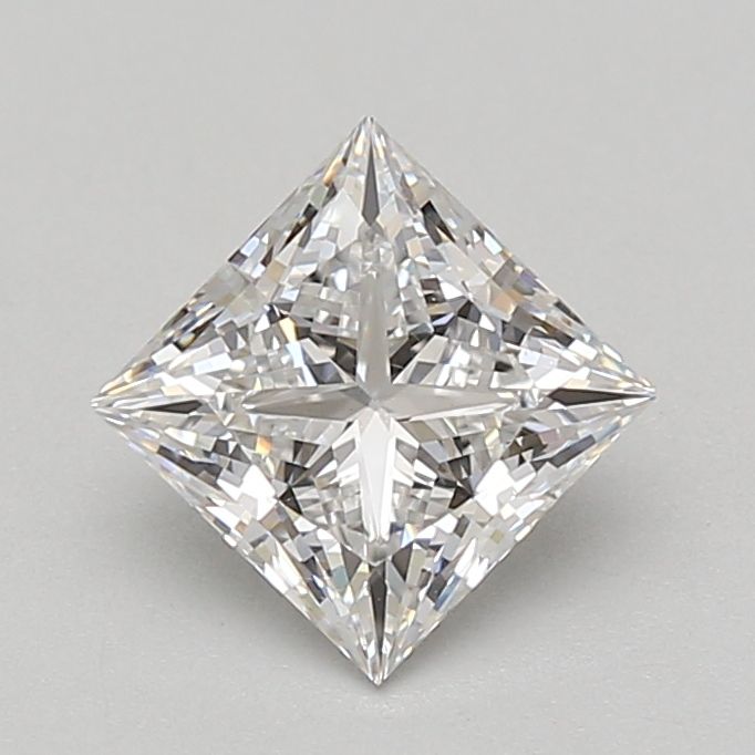 1.58 ct lab-grown Princess Diamond