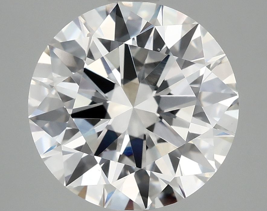 3.95 ct. round Lab Grown Diamond front image
