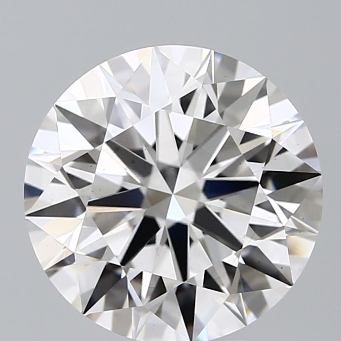 Diamant Rond 4.60 ct - Couleur F - Pureté VS1