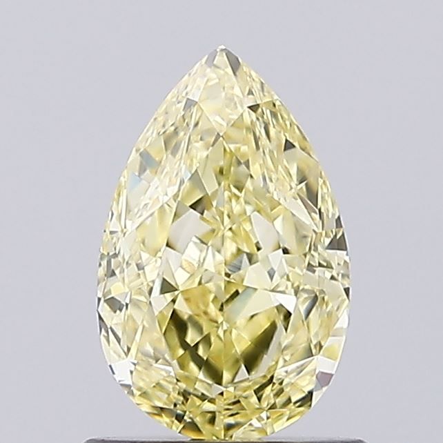 0.91 CT Fancy Intense Yellow PEAR
