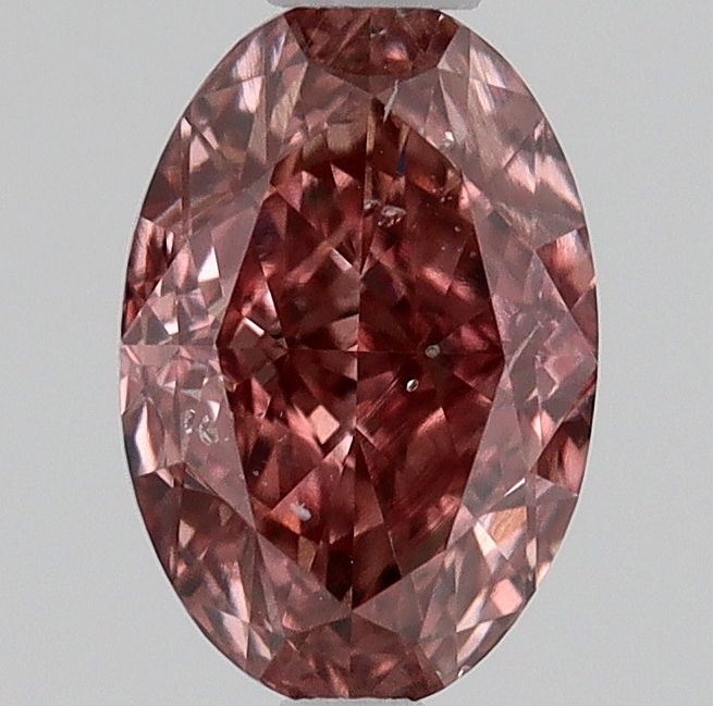 Diament 0.47 ct Fancy Deep Orangey Pink/SI2