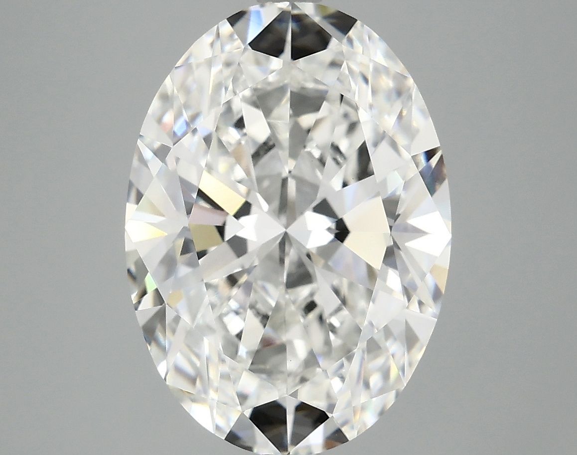 5.03 ct. oval Lab Grown Diamond front image