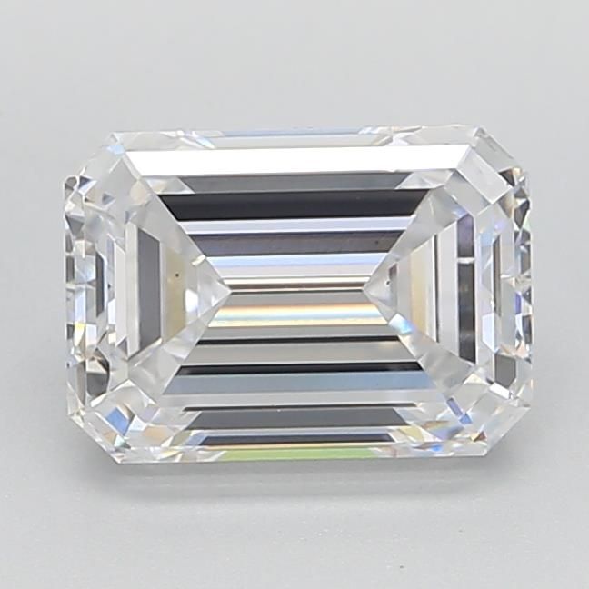 2.88 ct. emerald Lab Grown Diamond front image