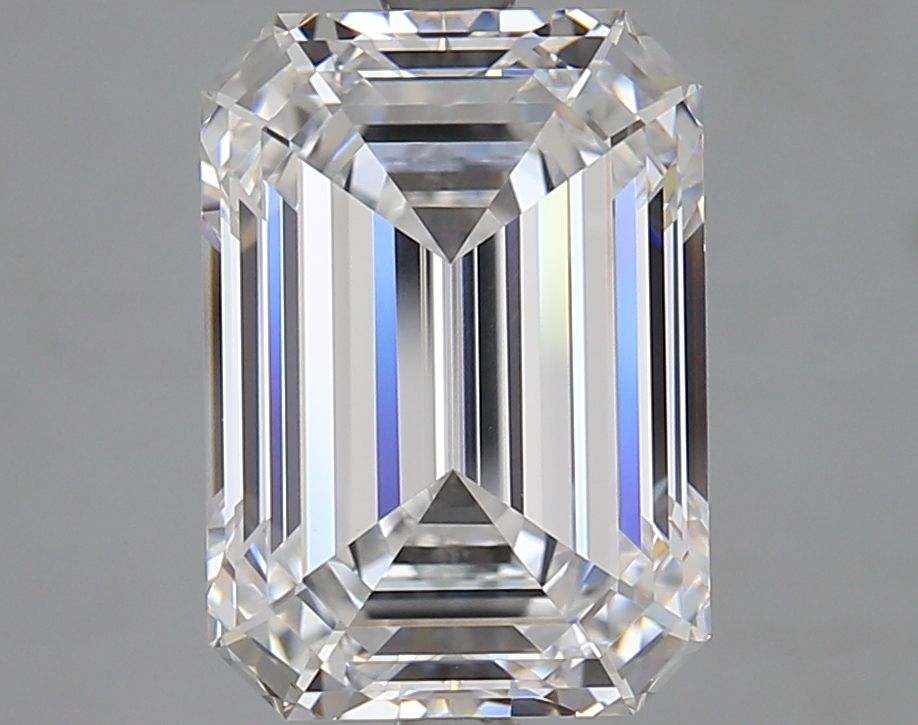 Diamant Émeraude 5.04 ct - Couleur D - Pureté VVS1