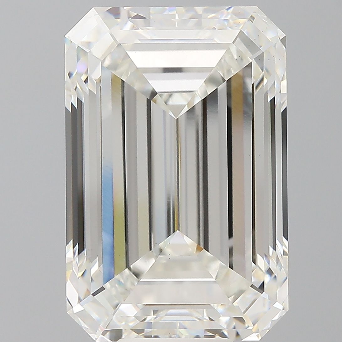 12.53 ct. emerald Lab Grown Diamond front image