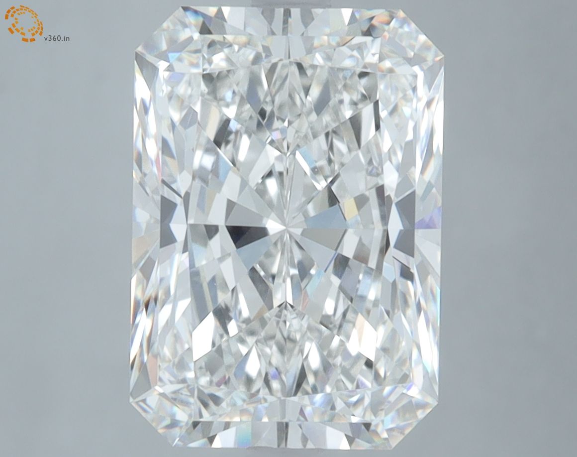 5.24 ct. radiant Lab Grown Diamond front image