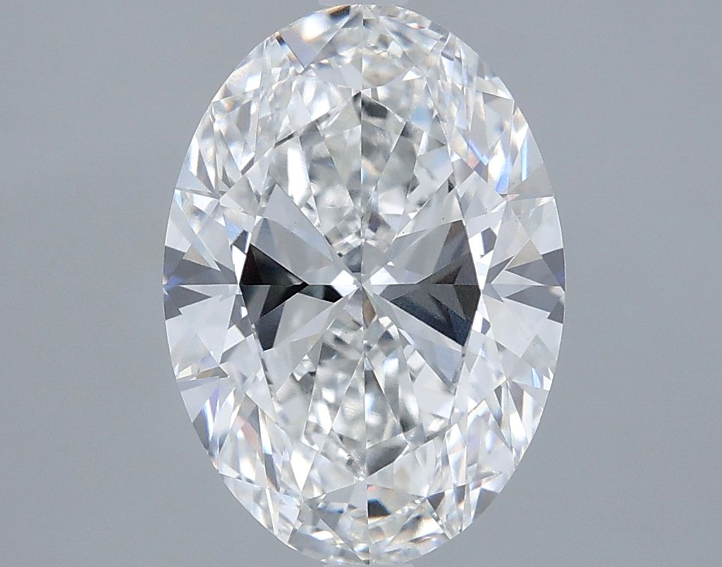 3.50 ct. oval Lab Grown Diamond front image