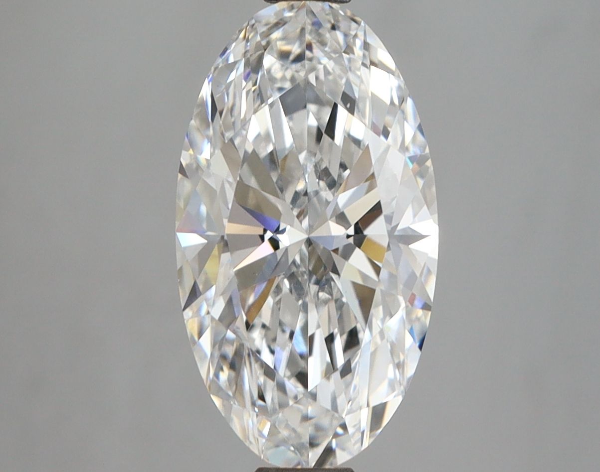 2.71 ct. oval Lab Grown Diamond front image