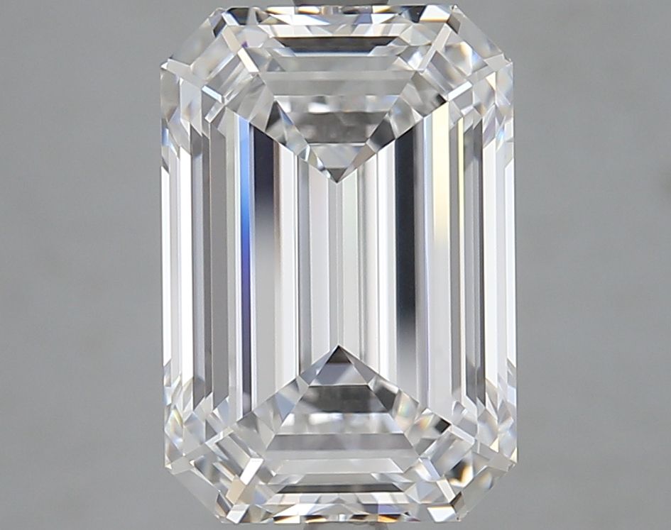 5.12 ct. emerald Lab Grown Diamond front image