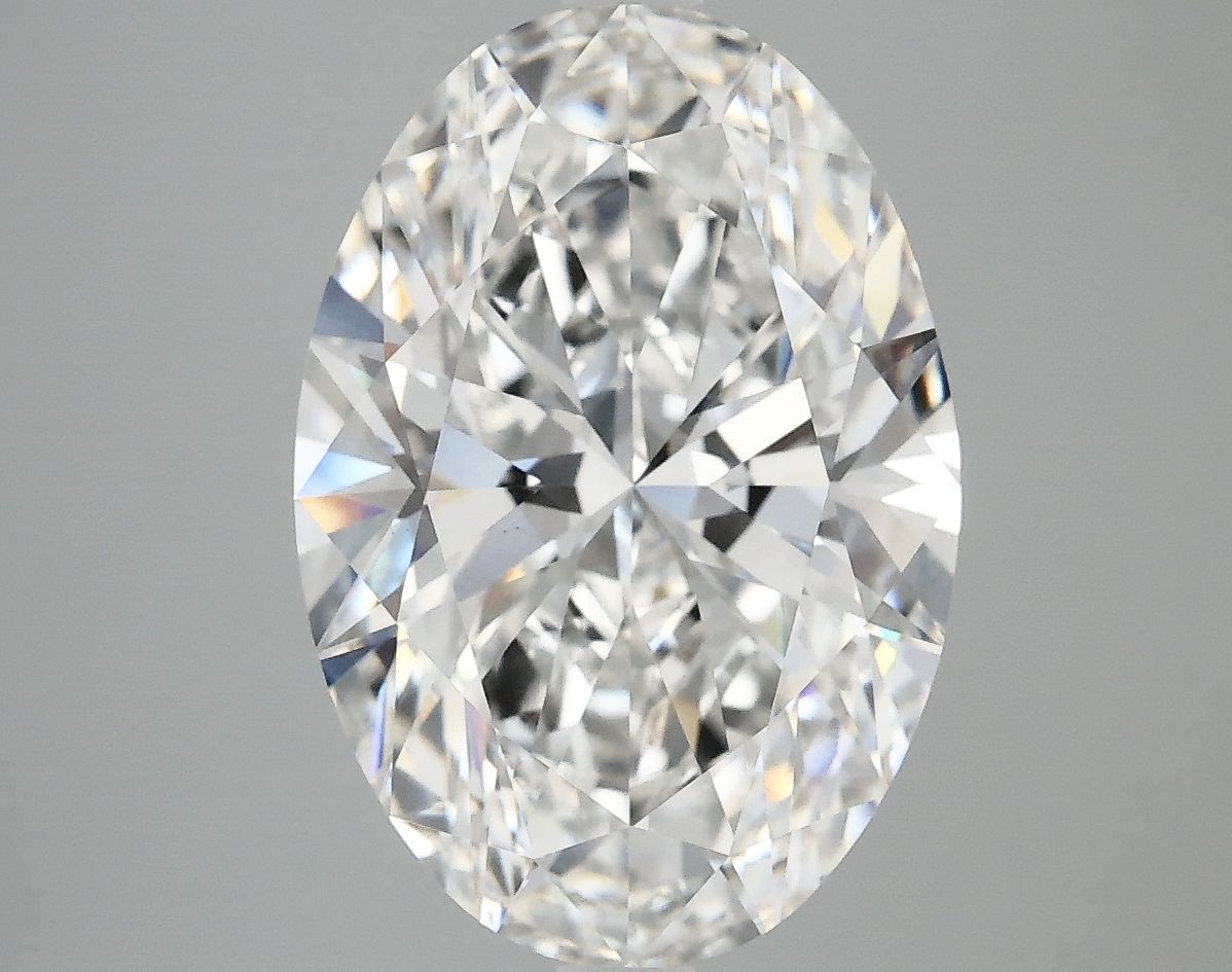 4.91 ct. oval Lab Grown Diamond front image