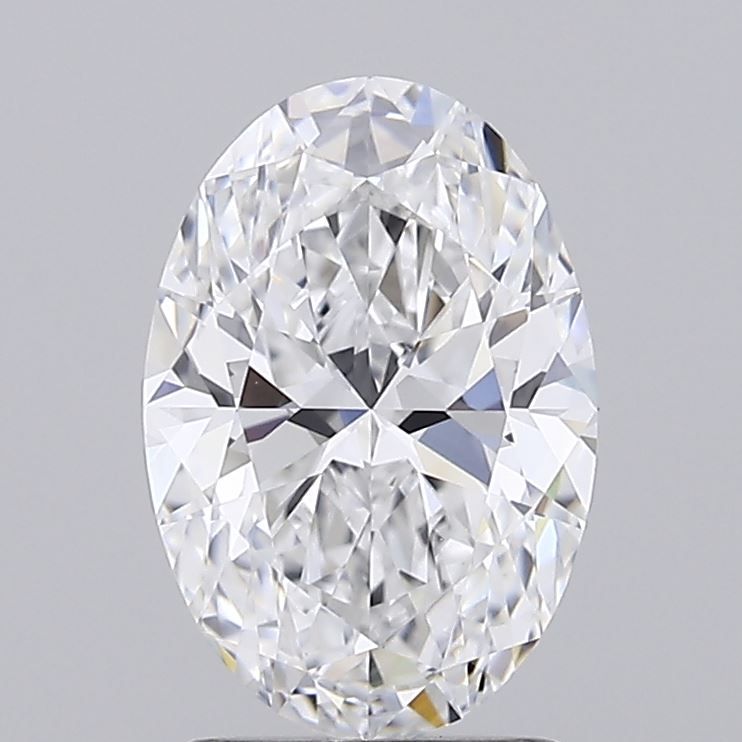 1.74 ct. oval Lab Grown Diamond front image
