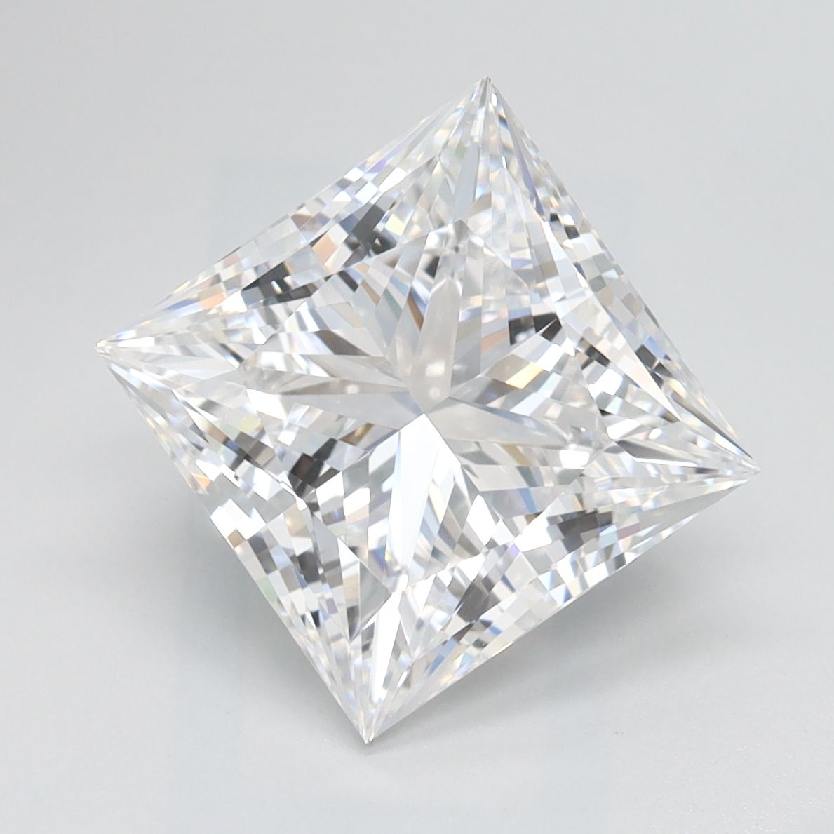 3.22 ct. princess Lab Grown Diamond front image