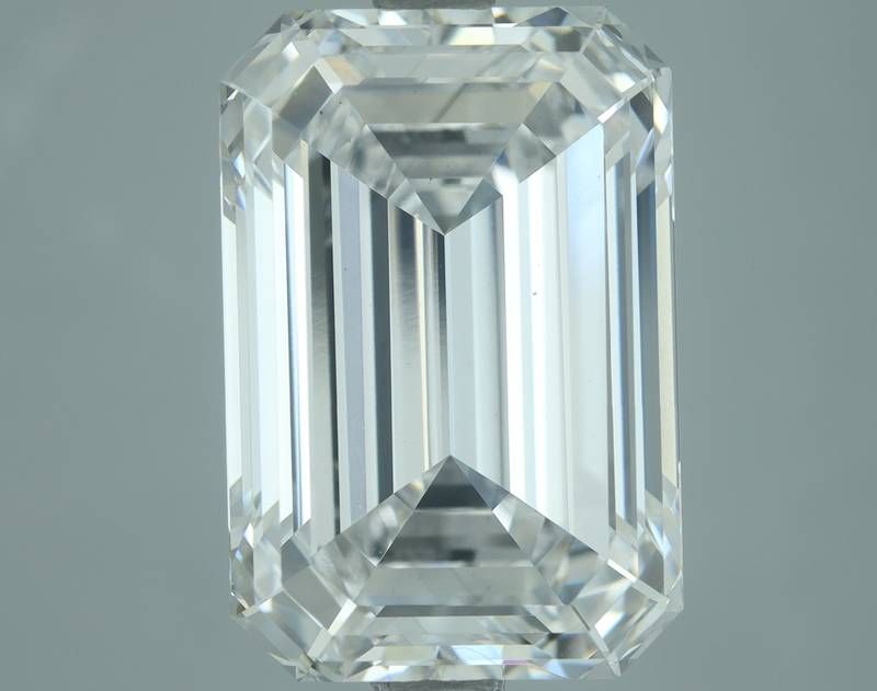 5.21 ct. emerald Lab Grown Diamond front image