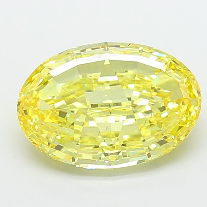 5.05 ct. oval Lab Grown Diamond front image