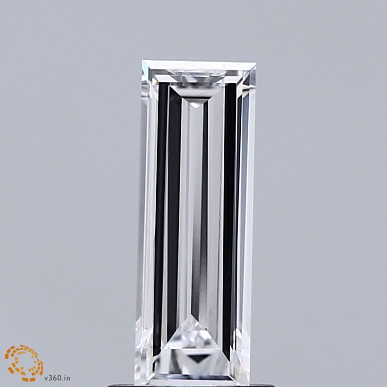 0.92 ct lab-grown Baguette Diamond