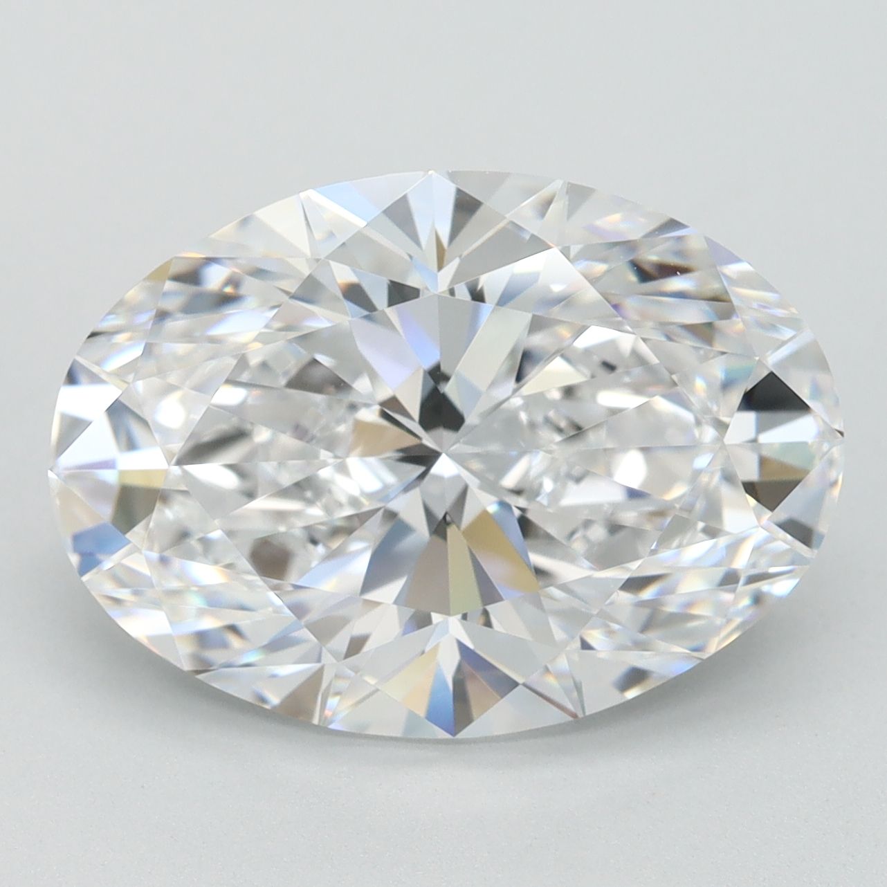5.05 ct. oval Lab Grown Diamond front image