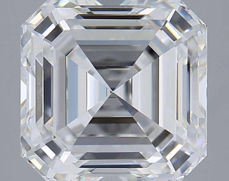 2.77 ct lab-grown Asscher Diamond