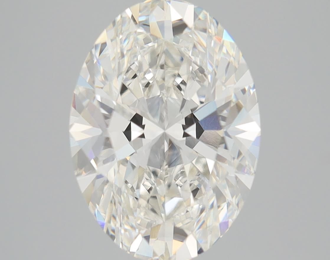 4.08 ct. oval Lab Grown Diamond front image