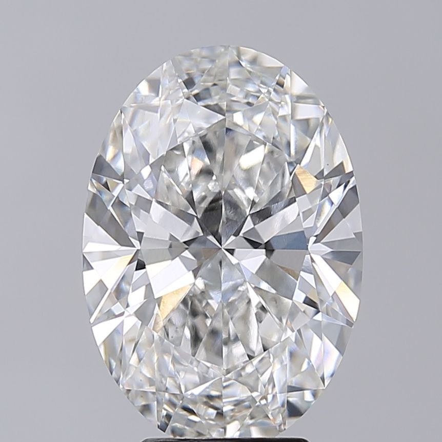 5.02 ct. oval Lab Grown Diamond front image