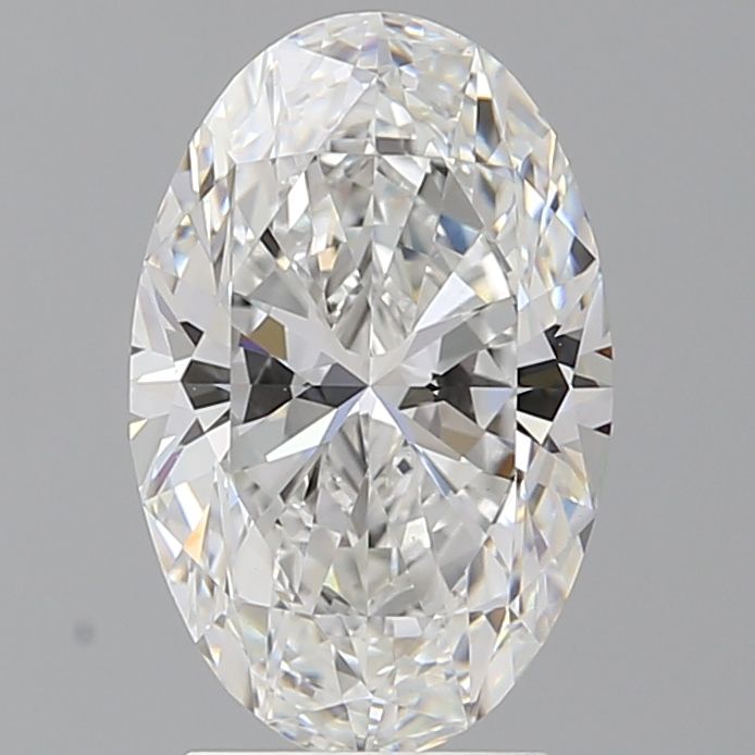 3.02 ct. oval Lab Grown Diamond front image