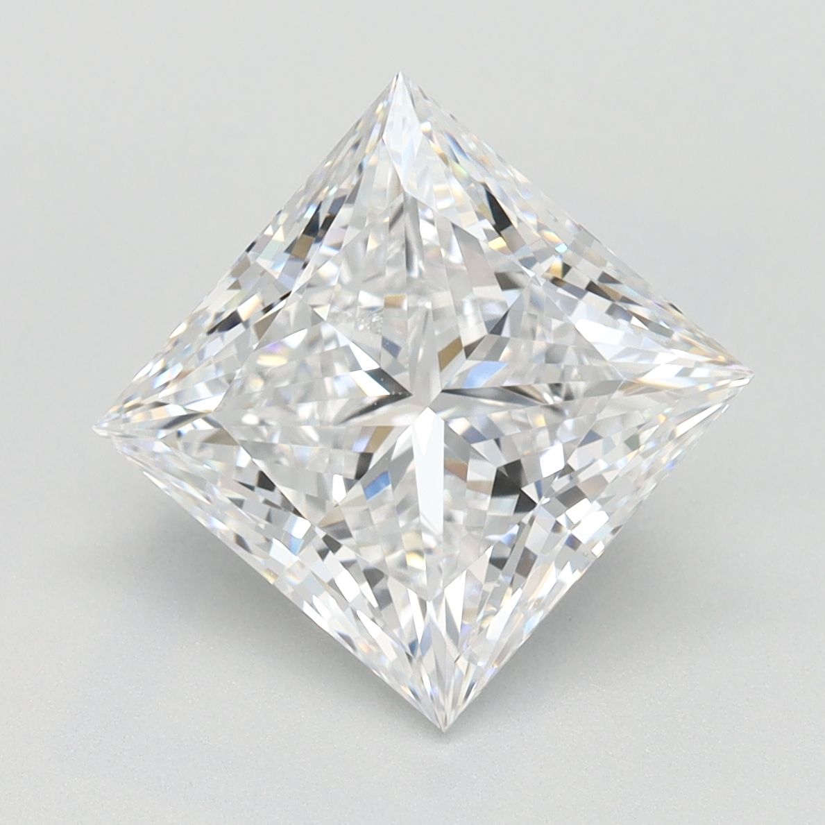 3.15 ct. princess Lab Grown Diamond front image