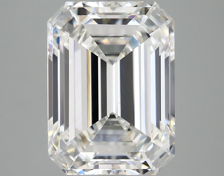 4.10 ct. emerald Lab Grown Diamond front image