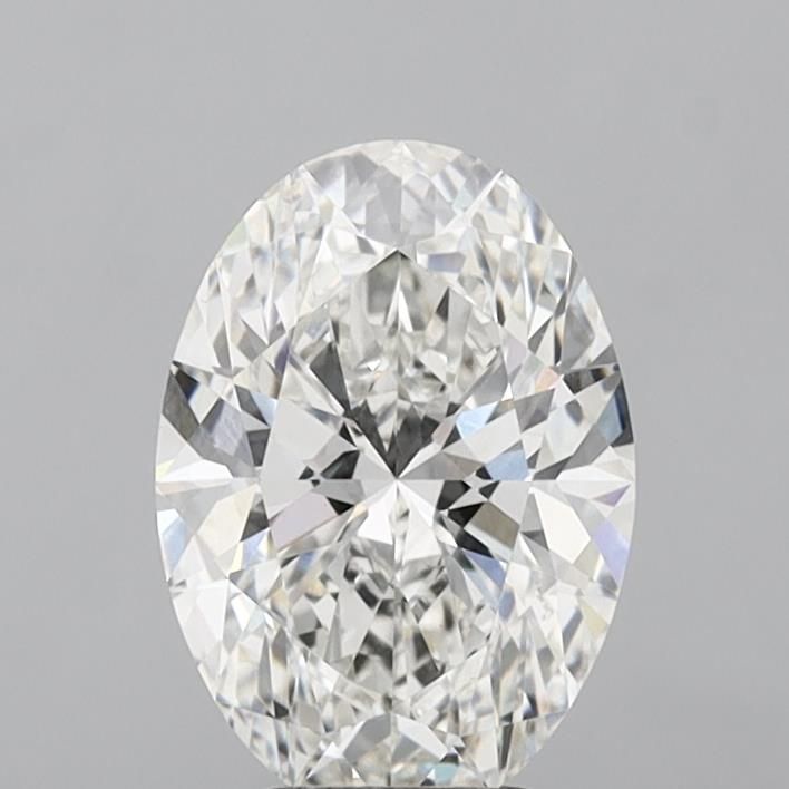 4.04 ct. oval Lab Grown Diamond front image