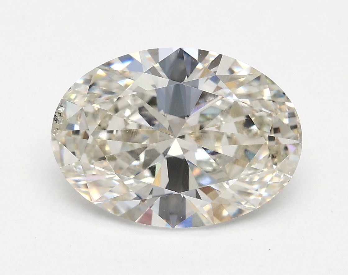 2.10 ct. oval Lab Grown Diamond front image