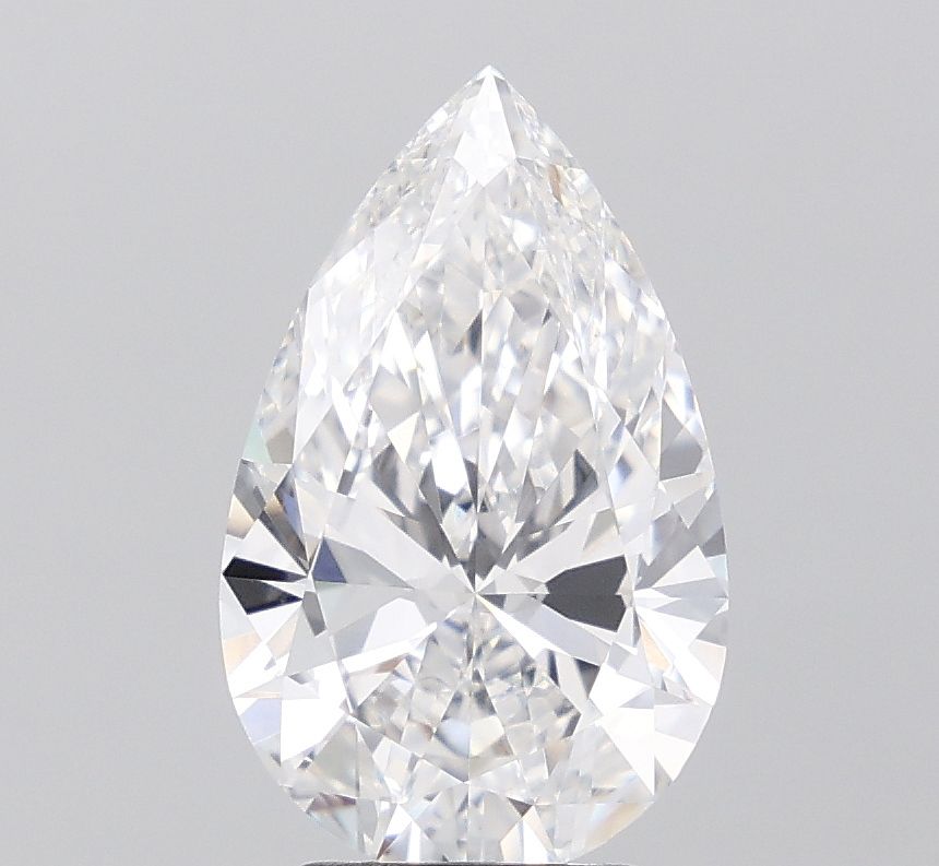 3.74 ct. pear Lab Grown Diamond front image