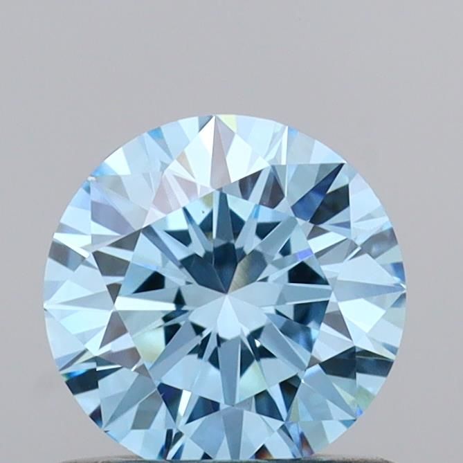 0.73 CT Fancy Vivid Blue ROUND
