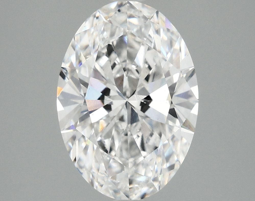 3.08 ct. oval Lab Grown Diamond front image