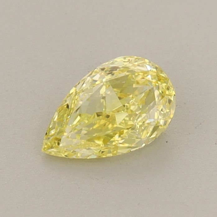 0.44 CT Fancy Intense Yellow PEAR