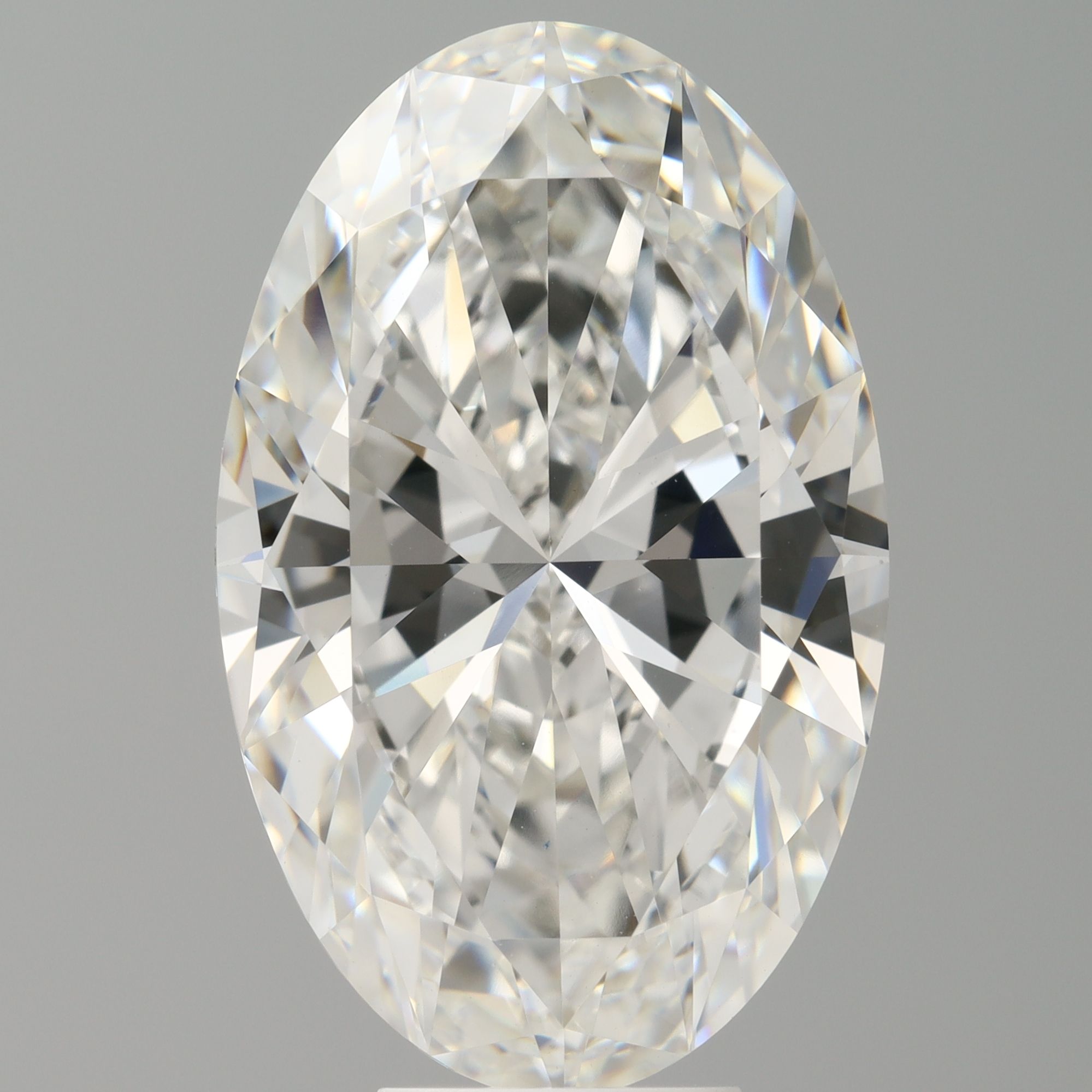 8.01 ct. oval Lab Grown Diamond front image
