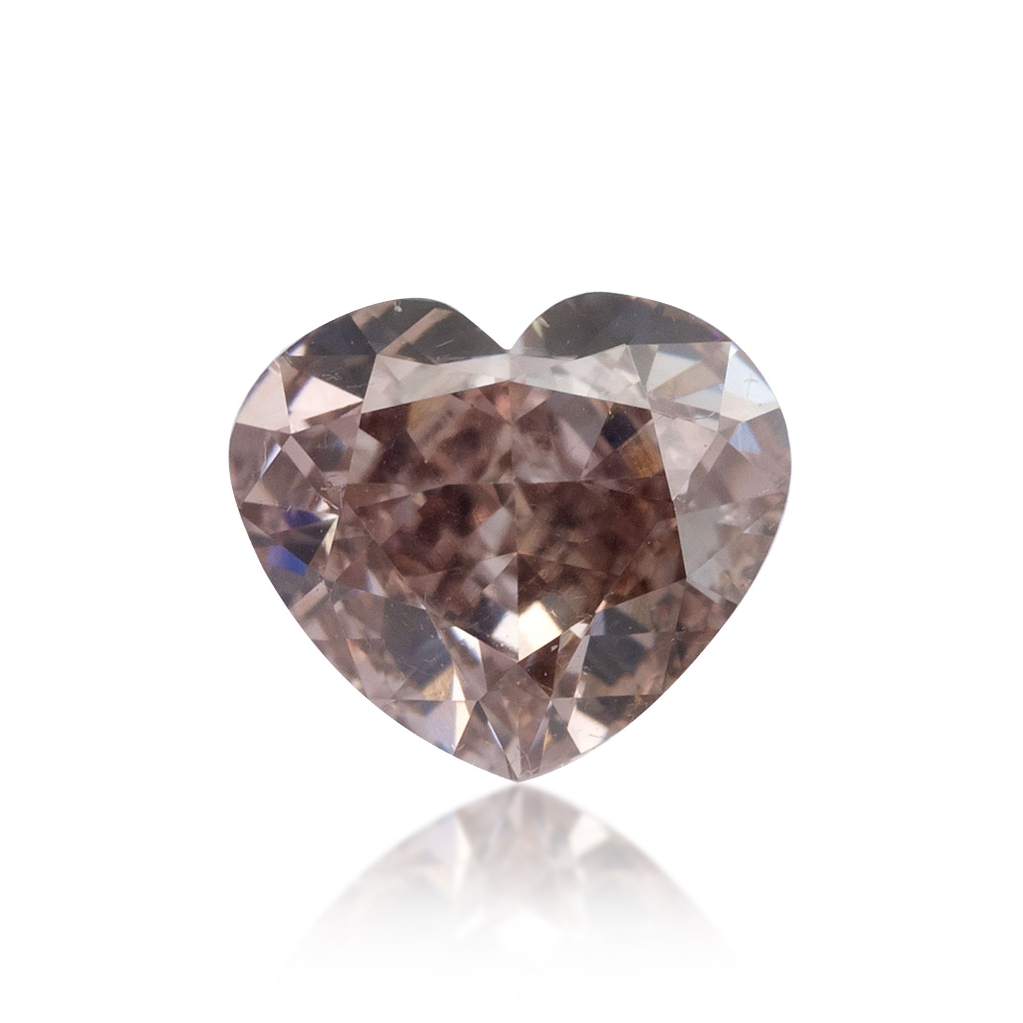 Diament 0.5 ct Fancy Pink Brown/SI1