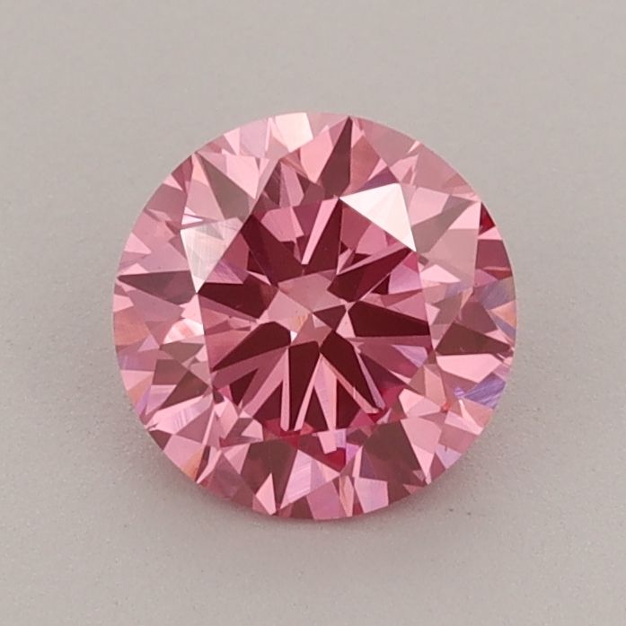 0.9 CT Fancy Vivid Pink ROUND