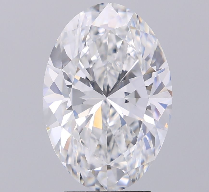 4.05 ct. oval Lab Grown Diamond front image