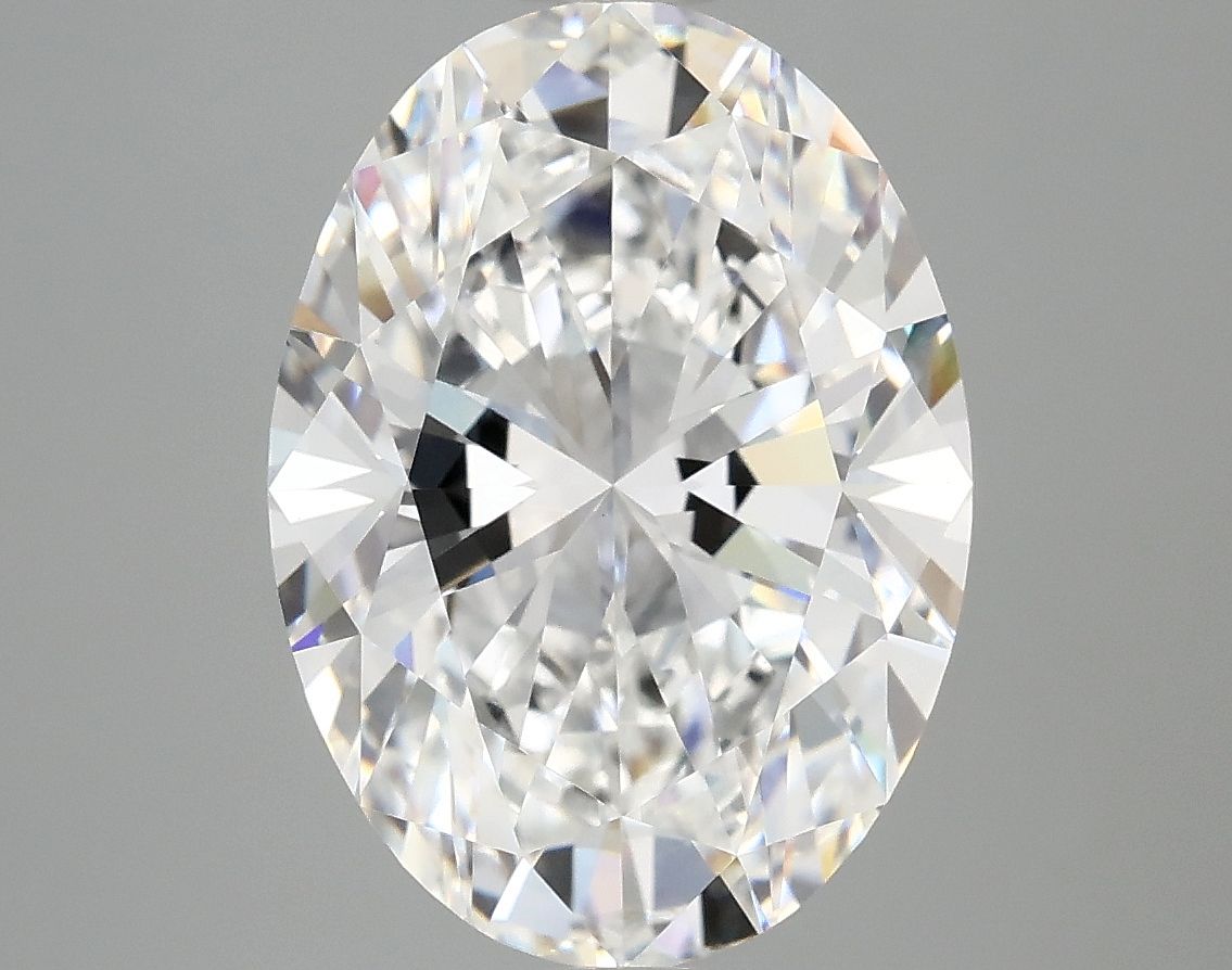 5.01 ct. oval Lab Grown Diamond front image
